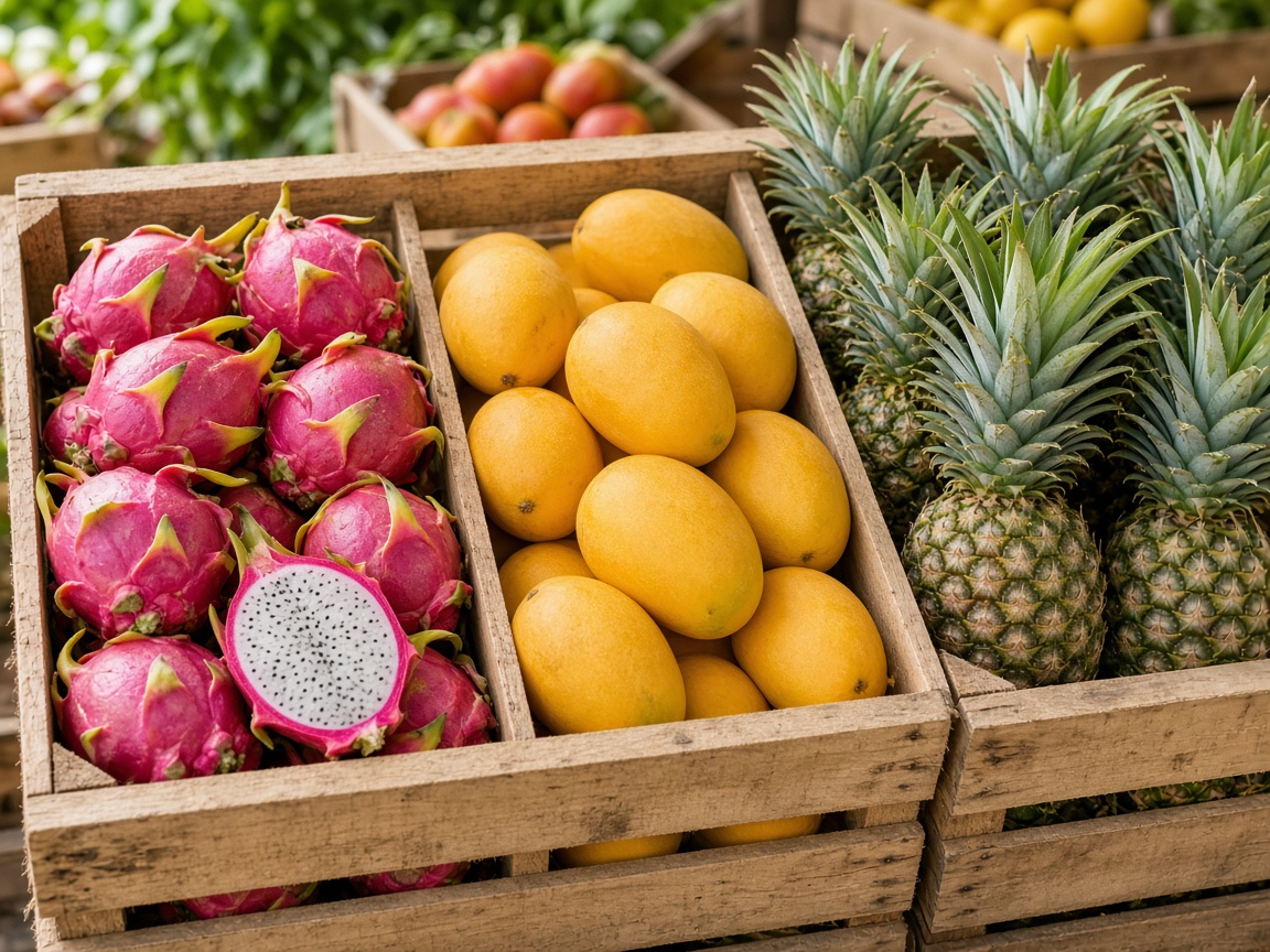 Trái cây và nông sản tươi